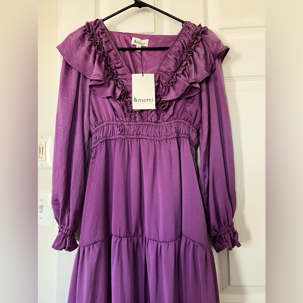 Ruffle maxi